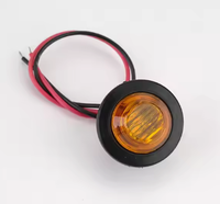 Luz Indicadora LED TCYATO para Remolque, Luz de Posición Lateral Amarilla, Blanca y Roja para Camiones, Luces de Gálibo, Luz de Señalización de Giro para Camión