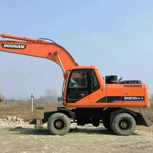 <b>Used</b> <b>Excavator</b> 21ton Wheel Digger Doosan DH210w-7 Hot Selling Doosan DH210w-7 in Good Working Condition for Sale - Product Image 1