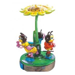 Manèges de parc d'attractions, carrousel pour enfants, mini carrousel 3 places pour enfant - Product Image 2