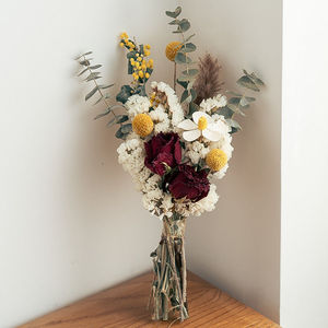 <span class=keywords><strong>Bouquet</strong></span> <span class=keywords><strong>de</strong></span> fleurs séchées préservées, rose, orchidée, coton, pour la décoration d'arche <span class=keywords><strong>de</strong></span> mariage, décoration <span class=keywords><strong>de</strong></span> hall d'hôtel, décoration <span class=keywords><strong>de</strong></span> table - Product Image 5