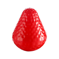 Aangepaste Kleur 10G Aardbei Vorm Fruit Handcrème Pot Baby Gezichtscrème Fruitdecoraties Schattige Vorm
