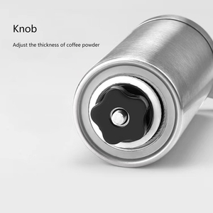 Moulin à café manuel mini en acier inoxydable, broyeur à grains de café fait main, moulin à café, outil de cuisine, accessoires pour café - Product Image 5