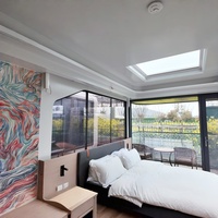 Maison préfabriquée de luxe avec système de maison intelligente intégré Maisons modulaires haut de gamme pour usage en station balnéaire, bureau à domicile et villa Ray-Zen