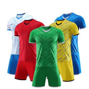 Custom Made Short Sleeve Soccer Wear <strong>Football</strong> Shirt <strong>Maker</strong> Factory - Product Image 1