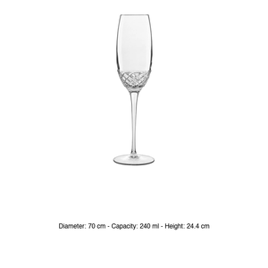 Copa de Flauta Luigi Bormioli Roma 24 cl, Artículos de Bar para Restaurantes, Suministros para Hoteles, Venta al por Mayor - Product Image 3