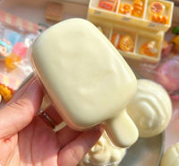 Jouet Squishy en forme de crème glacée à remontée lente, anti-stress, jouet sensoriel, simulation alimentaire, cadeau
