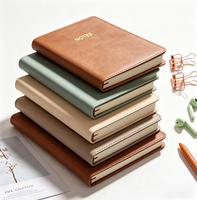 Carnet de notes/agenda A5 en similicuir rigide personnalisé avec logo, 100 feuilles, reliure cousue, vente en gros, idéal pour cadeaux et commandes en vrac