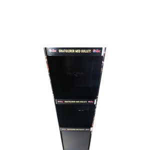 Retail Store Promotion Floor Speakers Cardboard Display Rack Mini <b>Camera</b> Folding Cardboard Shelve Paper Stand With Led Video - Product Image 5