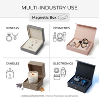 Coffret de bougies de spa à la sauge avec motifs botaniques sérigraphiés, estampage doré, fente pour diffuseur, finition douce, pour bureau de direction