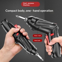 Tournevis électrique 36V, mini perceuse/visseuse rechargeable, multifonctionnelle, pour l'installation de meubles, perceuse pliable au lithium-ion