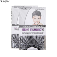 Wanmei Filet à cheveux invisible en maille élastique pour chignon de ballet, filet à cheveux invisible, filet à perruque, bonnets à perruque pour la confection de perruques