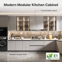 Accessoires de cuisine armoire en acier inoxydable éléments de cuisine intégrés ensemble meuble armoire garde-manger organisation et stockage