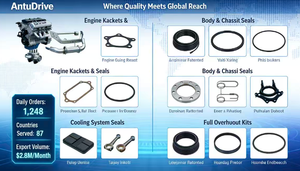 ชุดซ่อมปะเก็นฝาครอบข้อเหวี่ยง สำหรับรถฟอร์ด มอนเดโอ 2.0T <span class=keywords><strong>BBCA</strong></span> 3K2Q6D354AA GK2Q6700AA GK2Q8527EA - Product Image 3