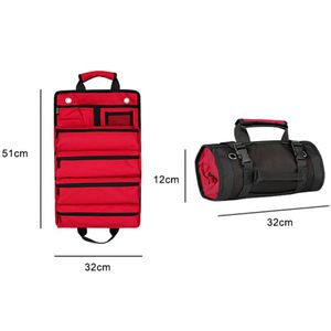 Multi-Purpose Heavy Duty Storage Bag Cotton Canvas Nail Tool Bag Small Tool Pouch with Zipper Multi Purpose Storage Bag - Product Image 2