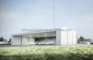 Hangar de Acero PEB para Aviones y Helicópteros, Estructura para Mantenimiento y Reparación de Aviación, Terminal con Grúa y Plataforma - Product Image 2