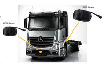 Kit DVS 2024 AHD TFL PSS, capteur radar latéral avant, étanche, système de détection d'angle mort ADAS, système d'évitement des collisions, alarme pour camion
