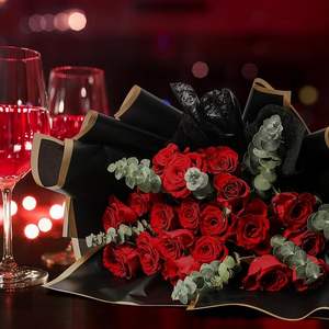 Papel <span class=keywords><strong>de</strong></span> Regalo Impermeable Personalizado para Ramos <span class=keywords><strong>de</strong></span> Flores, Suministros para Floristería, Papel <span class=keywords><strong>de</strong></span> Regalo para Bodas y Cumpleaños, MOQ20 - Product Image 2