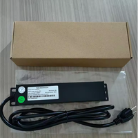 PDU 1U 10 pouces de type USA à 4 prises avec interrupteur marche/arrêt, unité de distribution d'alimentation pour armoire conforme aux normes américaines