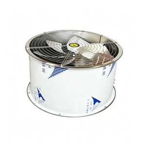 Ventilador Axial de Pared de 12 Pulgadas Tipo 300, Alto Flujo de Aire, Venta al por Mayor de Fábrica, para Invernaderos, Granjas, Ganadería y Ventilación - Product Image 4