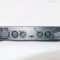Amplificateur de Puissance Numérique Pro Slim 1U Léger 2000W Classe D 2 Canaux 1800 Watts pour Scène Karaoké avec Fonction Bridge