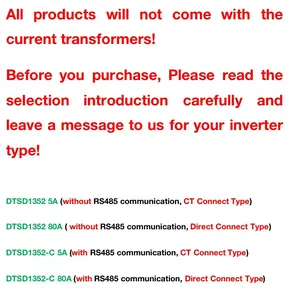 3 Phase Smart Power Meter DTSD1352 0 Export Device For Solis Solar Power Monitoring Photovoltaic System Energy Meter