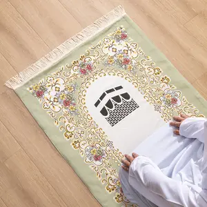 Хит продаж, дополнительный молитвенный коврик, Мусульманский Исламский молитвенный коврик, Подарочный коврик, толстая пена, сделано в Китае