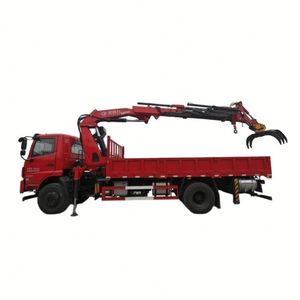 Camión Grúa Dongfeng K5 de 5 Secciones con Brazo Plegable, 8 Toneladas, Equipado Estándar con Garra Hidráulica, Vehículo Multifuncional - Product Image 1
