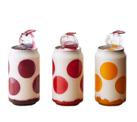 Bon prix, canettes en plastique vides de 330 ml et 500 ml, canettes en plastique pour boissons gazeuses