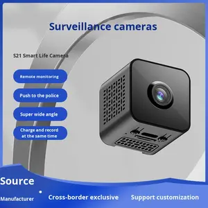 كاميرا داخلية عبر الحدود للعناية بالحيوانات الأليفة في المنزل، تحكم عن بعد عبر الهاتف المحمول، دقة 1080 بكسل، رؤية ليلية، S21 CMOS، H.264، واي فاي، مقاومة للماء IP65، 3 ميجابكسل - Product Image 6