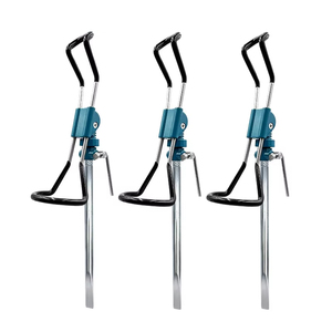 Supports de canne <span class=keywords><strong>à</strong></span> <span class=keywords><strong>pêche</strong></span> pour la <span class=keywords><strong>pêche</strong></span> en bord de rivière, support de canne <span class=keywords><strong>à</strong></span> <span class=keywords><strong>pêche</strong></span> réglable <span class=keywords><strong>à</strong></span> <span class=keywords><strong>360</strong></span> degrés pour la plage, équipement de support au sol - Product Image 1