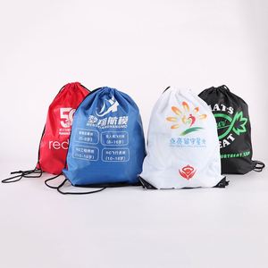 Mochila Promocional con Cordón, Impermeable, de Poliéster Grueso, Color Sólido, para Compras, con Logotipo Personalizado Impreso, Portátil - Product Image 4