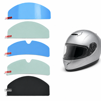 Una Película Antivaho para Visera de Casco con Diseño Protector Transparente que Mejora la Visión sin Niebla para una Conducción Segura