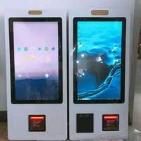 Terminal de commande automatique à écran tactile HONGKAI pour la restauration rapide avec fonction SDK Windows 7/8/10 pour restaurants et hôpitaux
