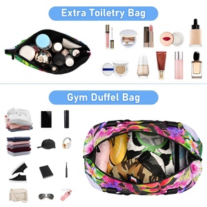 Sac de voyage Aloha personnalisé avec imprimé Puakenikeni, extensible, pliable, séparation sèche et humide, sacs de sport imperméables - Product Image 3