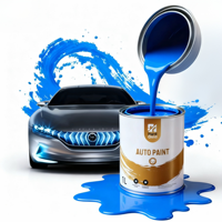 Système de protection de peinture haute brillance 1K/2K pour voiture, couleur personnalisable, deux composants, spray acrylique, anti-UV, longue durée, liquide