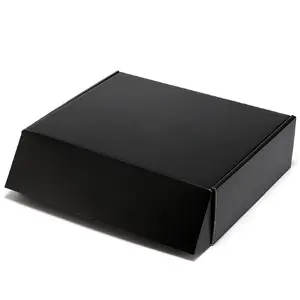 Hard Packaging Black Clothing Gift Shoes Accessories Customized Hair Ribbon Fur Wigs Socks Bra Paper Boxes