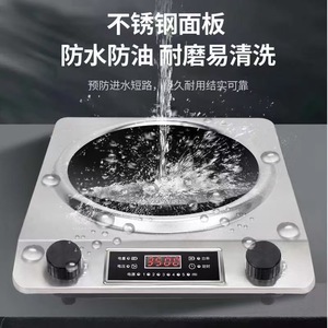 Placa de Inducción con Panel Cerámico de 1000W, Control de 5 Niveles, 110V 220V, para Uso Doméstico en la Cocina - Product Image 4