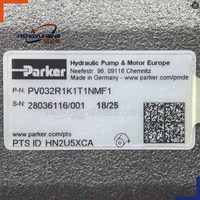 Pompe à pistons axiaux à cylindrée variable Parker PV032R1K1T1NMF1, pompe hydraulique haute pression pour excavatrice et machines lourdes