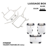 Supports de boîte de rangement en aluminium, pour Triumph Tiger 800 /Xc reus, JFG pour motocyclette