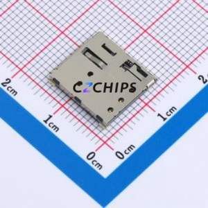 BX-SMN-1.37HJ-Z <b>SIM</b> <b>Card</b> Connector SMD Connector Self-Return Type Nano <b>SIM</b> <b>Card</b> <b>Card</b> <b>Holder</b> 1.37mm - Product Image 1