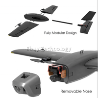 HEEWING T2 Cruza 1200MM Envergure PNP Double Moteur EPP FPV Racer RC Avion Compétition Aile Fixe UAV Modèle Télécommande Jouet