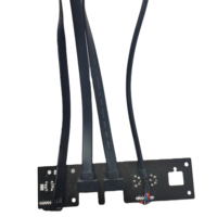 Conector Frontal para Gabinete de PC, HUB para Tarjeta de Video, Doble USB 3.0 + Altavoz + Cable para Auriculares, Placa de Extensión PCB, Interfaz de Panel Frontal para Computadora