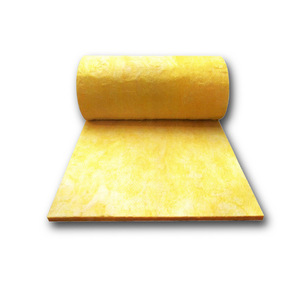 Manta de lana de vidrio Lw-Blm-002, lámina aislante térmica y acústica, material de construcción, origen Guangdong - Product Image 1