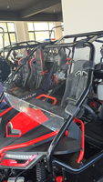 Nouveau design R5S-4 300CC Kart à pédales 4 temps 4 places Suspension indépendante Transmission par arbre