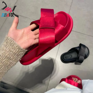 Sandalias de Plataforma con Lazo 2026 para Mujer, Punta Redonda, Verano, Casuales, Chanclas de Playa - Product Image 2