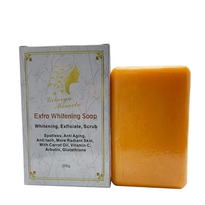 Il sapone idratante e sbiancante con etichetta privata, il Look brillante che schiarisce delicatamente la pelle chiarisce la carnagione irregolare - Product Image 4