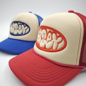 Gorra Trucker de Espuma Estilo OTTO Personalizable OEM de Alta Calidad, MOQ Bajo, Logotipo Bordado en 3D, 5 Paneles, Malla Trasera, Cierre a Presión - Product Image 4