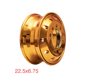 Vendita calda ruota forgiata ruota 22.5 pollici 22.5x6.75 in alluminio per camion pesanti - Product Image 6