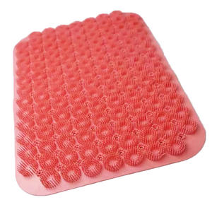 Alfombrilla de baño antideslizante moderna de 40-60 cm con columna de masaje para pelo largo y herramienta para eliminar la piel muerta, tapete para el suelo de la ducha para una limpieza eficaz de los pies. - Product Image 1