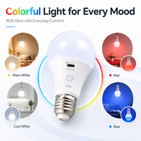 Ampoule LED RGB rechargeable USB-C E27, lampe d'urgence portable suspendue pour le camping, la maison, l'extérieur et le marché